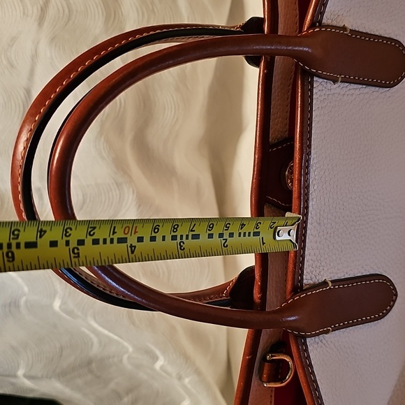 Dooney & Bourke Brielle Blush Pink Pebble Leather Satchel With Wallet - Picture 14 of 15